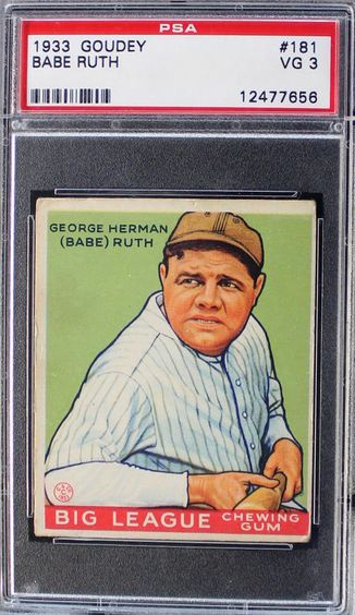 Dean's Cards buys and sells hundreds of graded pre-war and vintage cards every year.